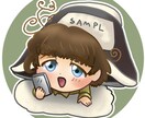 ライブ配信用のアイコンを描きます かわいいキャラクターを是非どうぞ！ イメージ1