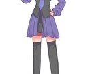 活動用立ち絵描きます 配信や歌い手活動で使用する立ち絵を制作いたします！ イメージ4