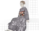 オシャレで '海外風' 似顔絵イラストを描きます / 少しラフ感のあるLA顔、スタイルにして欲しい方に。 イメージ2