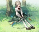 厚塗り　SNSアイコン制作します 少女、ケモ耳、ロリータ、サイバーパンク等幅広いジャンルに対応 イメージ3