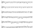 移調（キーチェンジ）楽譜を作成します 別の楽器で演奏したい！音域を変えて歌いたい！という方に イメージ3