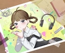 目を惹く！かわいいMV・動画用イラストを描きます 歌ってみた/オリジナルMVのイラストを制作いたします イメージ1