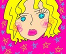 SNSアイコン描きます アイコンで目立ちたい方に！ポップで派手な似顔絵描きます イメージ1