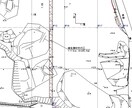 図面のトレース作業・データ変換承ります 手書き図面、PDFのトレース及びCADデータの変換 イメージ1