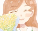 格安でふんわり系のアイコン描きます 動物や花のゆるい絵も添えられます！ イメージ2