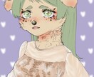 獣人のSNSアイコンを制作します オリジナルの獣人のSNSアイコン描かせて頂きます イメージ3