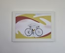 あなたの愛車をアート作品にします あなたの自転車をアート作品にしてオリジナルフレームに額装 イメージ4
