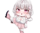 女の子のイラストを制作します 女性キャラクターのイラスト制作をします。 イメージ7