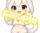 可愛いオリジナル2次元デフォルメイラスト作ります オリジナルグッズが作りたい方などにアイコンつくります。 イメージ3