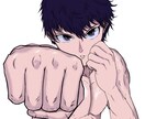 イラスト作成／アイコン・ヘッダー作成します かっこいいキャラクターをあなたに！ イメージ1