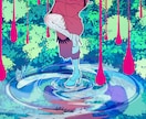 一枚イラスト、描きます 美少女・百合・二人組のイラストが得意です。 イメージ2