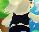 デフォルメケモノイラストを作成します デフォルメの強いケモノキャラクターのイラストを作成します。 イメージ1