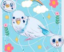 うちの子を、絵本の世界に！ポップに描きます 絵本のようなやさしいタッチ。アイコン・プレゼントなどに！ イメージ3
