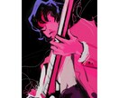 ファッション！クールな人物イラストを描きます ファッション雑誌、デザインイラスト イメージ3