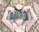 感情・物語を魅せる絵柄で、一枚絵を制作いたします あなたの求めるもの、伝えたいものが絵になる。 イメージ2