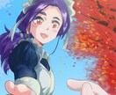 キャラクターイラスト作成します お店の看板娘から、キャラ寄りの似顔絵、SNSアイコンなど！ イメージ8