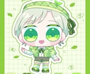 可愛くもちっとした全身SDイラスト描きます 動画用やグッズなど！商品利用可能 イメージ2
