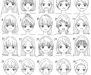 SNSの挿絵に大活躍！イラスト描きます 個性的なアイコンにも使えるイラストはいかがでしょうか？？ イメージ5