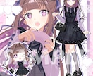 可愛いくて目を引くイラストお描きします ◇キラキラ可愛さ全開のイラスト描きます！ イメージ4