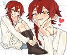 最短3日:SNS用のアイコンや1枚絵を作成します 可愛らしい女の子、衣装デザインが得意です！ イメージ5