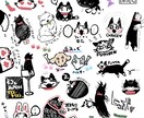 かわいい猫ちゃん描きます 飼い猫ちゃんのグッズ化・愛猫家のご友人へのプレゼントなどに イメージ1