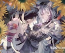 厚塗りで綺麗な世界観のイラストを作成します にじさんじ様実績〇、動画用イラスト、Vtuber活動など イメージ2