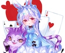 可愛いミニキャライラストお届けいたします 透明感のあるイラストをお描きいたします！お気軽にご相談下さい イメージ4