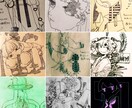 ちょっと個性的なイラストお描きします 一風変わったイラストをご希望の方に！ イメージ6
