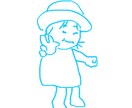 あなたのお気に入りの写真のアイコンイラスト描きます 思い出の写真をアイコンにしたいけれど写真だと抵抗がある方へ♪ イメージ7