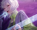 人物イラスト制作 厚塗りで用途にあった絵を描きます 商用可！アイコン＊立ち絵＊歌ってみたサムネ等幅広く制作します イメージ5