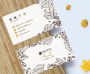 ロゴ+名刺をご納得いただけるまで何度でも提案します 追加料金一切なし！商業オフセット印刷にて両面100枚印刷込！ イメージ6