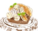 お料理のイラスト描きます メニューの挿絵、AIにはできないものを描きます！ イメージ6