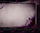 配信等で使えるオーバーレイつくります 配信や動画で使えるようなオーバーレイ画像を作成いたします イメージ1