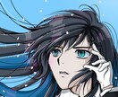 アニメ絵風の似顔絵アイコン！人物＆動物を描きます 人物は特にV系含めバンド系全般、動物、鳥等が得意！※楽器不可 イメージ6