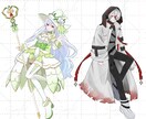 人物イラスト(立ち絵・1枚絵等)を制作いたします ご希望に沿って制作いたします！TRPG・サムネ・アイコン等 イメージ5