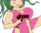 女の子のオリジナルキャラクター描きます LINEスタンプサイズの女の子を描きます。 イメージ4