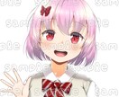可愛い女の子のアイコン作ります イメージ通りのキャラのアイコンが欲しい方へ イメージ3