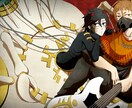 動画やサムネ・配信に使えるイラスト描きます アニメ調からリアルタッチまで！ イメージ9