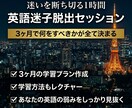 独学で伸びる英語学習を整理し、自学をサポートします 英語学習に迷っている方、遠回りしたくない方におすすめです イメージ1