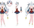 Live2d制作致します 世界に一人のVtuberを作り出します イメージ1