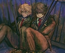 儚い・ダーク・和風ホラー系の雰囲気イラスト描きます 【先着5名様限定価格】イラスト制作・アイコン表紙サムネ対応 イメージ5