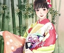 ふんわり水彩タッチで透明感ある人物アイコン描きます ふんわり水彩タッチでSNSに映える可愛いアイコンを作ります イメージ10
