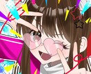 がっつり目を引くアイコン描きます 平均1週間納品!華やか&儚げなイラストが得意です。男女〇 イメージ1