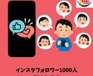 即効！インスタのフォロワー1000人増やします 最大３万人まで対応しております。 イメージ1