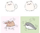 ゆるくてかわいいイラスト描きます 思わず触りたくなるようなゆるいイラストが好きな方へ届け イメージ8