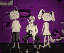 サムネイル・1枚絵お描きします 表情差分2点まで無料です！リピ割あります！ イメージ7