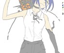 SNSアイコン・イラスト作成(上半身)いたします カッコイイ・バチイケな男性キャラ、イラスト描きます！！✌️ イメージ2