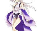 腰上又は全身の立ち絵イラスト描きます Live2D用レイヤー分けもあり〼 イメージ5