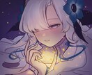 キラキラふわふわした女の子を描きます 依頼初心者でも安心◎ヒアリングから理想に近づけます！ イメージ2