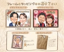 贈り物に特別な１枚を。優しい似顔絵お描きします 長寿祝い、結婚式、誕生日、記念日、送別会…ギフトに似顔絵を！ イメージ9